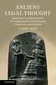 Book cover of: Ancient Legal Thought. By: Larry May