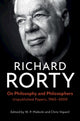 Book cover of: On Philosophy and Philosophers. By: Richard Rorty