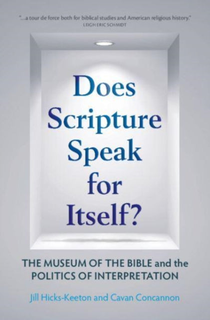 Book cover of: Does Scripture Speak for Itself?. By: Jill Hicks-Keeton