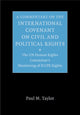 Book cover of: Commentary on the International Covenant on Civil and Political Rights. By: Taylor, Paul M.
