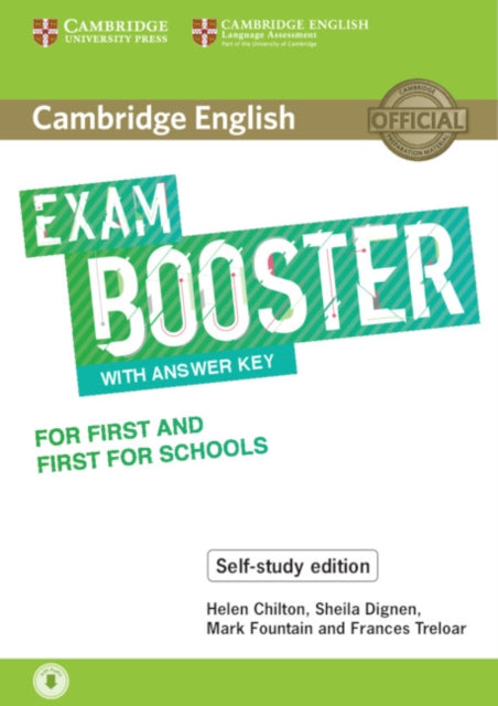 Book cover of: Cambridge English Booster with Answer Key for First and First for Schools - Self-study Edition