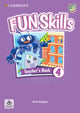 Book cover of: Fun Skills Level 4 Teacher's Book with Audio Download. By: Jane Boylan