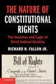 Book cover of: Nature of Constitutional Rights. By: Richard H. Fallon Jr.