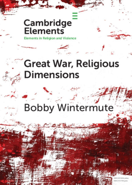 Book cover of: Great War, Religious Dimensions. By: Bobby Wintermute