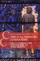 Book cover of: Cambridge Companion to Biblical Wisdom Literature. By: Katherine J. Dell