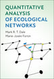 Book cover of: Quantitative Analysis of Ecological Networks. By: Mark R. T. Dale