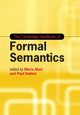 Book cover of: Cambridge Handbook of Formal Semantics. By: Maria Aloni