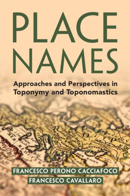 Book cover of: Place Names. By: Francesco Perono Cacciafoco