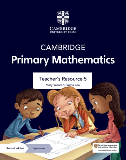 Book cover of: Cambridge Primary Mathematics Teacher's Resource 5 with Digital Access. By: Mary Wood