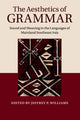 Book cover of: Aesthetics of Grammar. By: Jeffrey P. Williams