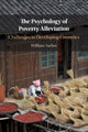 Book cover of: Psychology of Poverty Alleviation. By: William Ascher