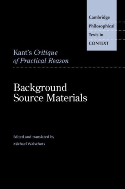 Book cover of: Kant's Critique of Practical Reason
