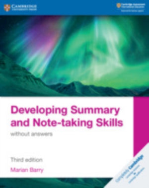 Developing Summary and Note-taking Skills without answers