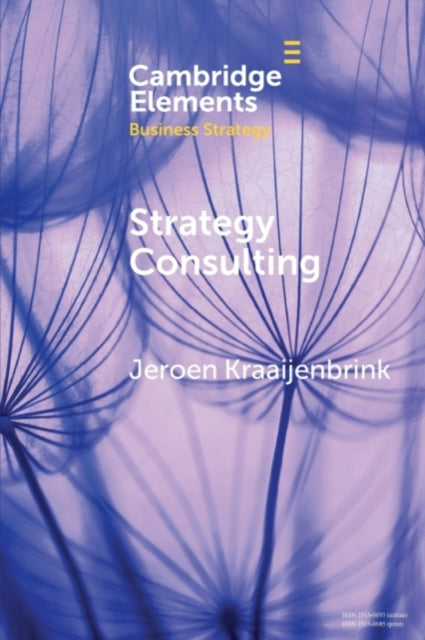Book cover of: Strategy Consulting. By: Jeroen Kraaijenbrink