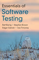 Book cover of: Essentials of Software Testing. By: Ralf Bierig