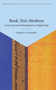 Book cover of: Book, Text, Medium. By: Garrett Stewart