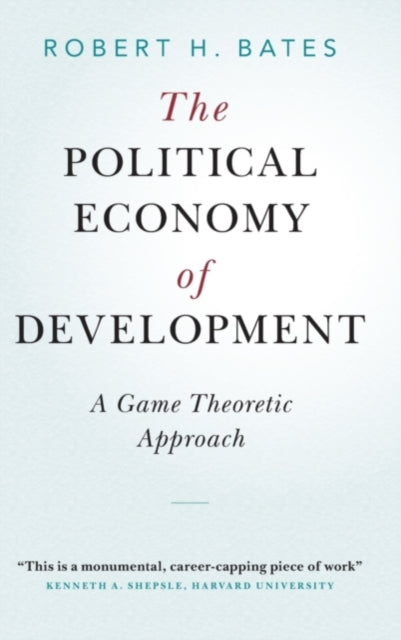 Book cover of: Political Economy of Development. By: Bates, Robert H.