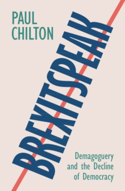 Book cover of: Brexitspeak. By: Paul Chilton