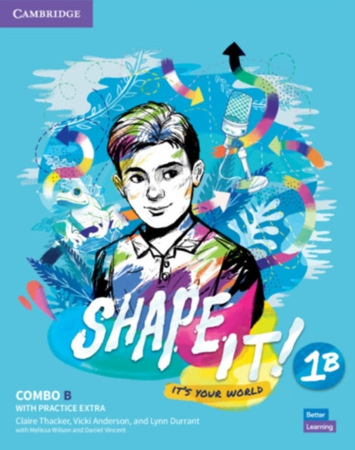Book cover of: Shape It! Level 1 Combo B Student's Book and Workbook with Practice Extra. By: Claire Thacker