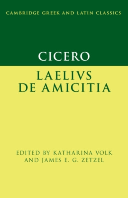 Cicero: Laelius de amicitia