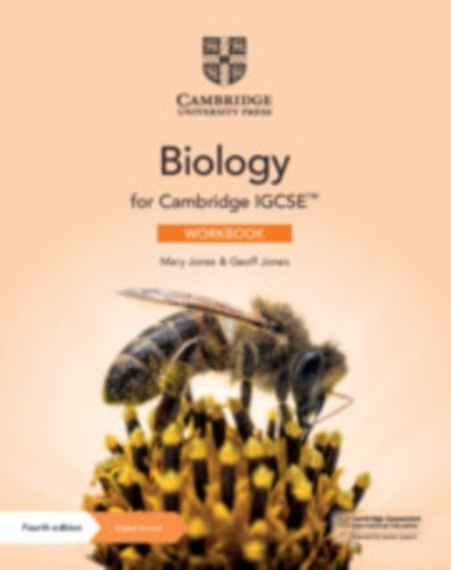 Book cover of: Cambridge IGCSE™ Biology Workbook with Digital Access (2 Years). By: Mary Jones