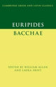 Book cover of: Euripides: Bacchae. By: Euripides