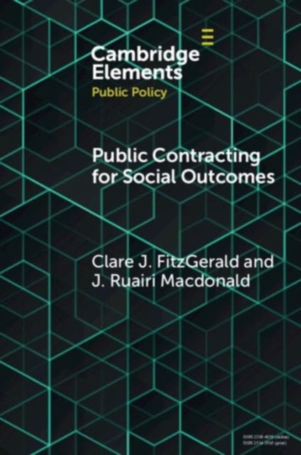 Book cover of: Public Contracting for Social Outcomes. By: Claire J. FitzGerald
