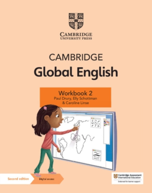 Cambridge Global English Workbook 2 with Digital Access (1 Year), for Cambridge Primary and Lower Secondary English as a Second Language 9781108963657 Paul Drury