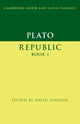 Book cover of: Plato: Republic Book I. By: David Sansone