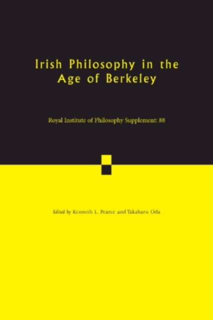 Book cover of: Irish Philosophy in the Age of Berkeley: Volume 88. By: Kenneth L. Pearce