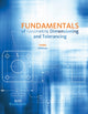 Book cover of: Fundamentals of Geometric Dimensioning and Tolerancing. By: Alex Krulikowski