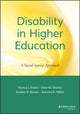 Book cover of: Disability in Higher Education. By: Nancy J. Evans
