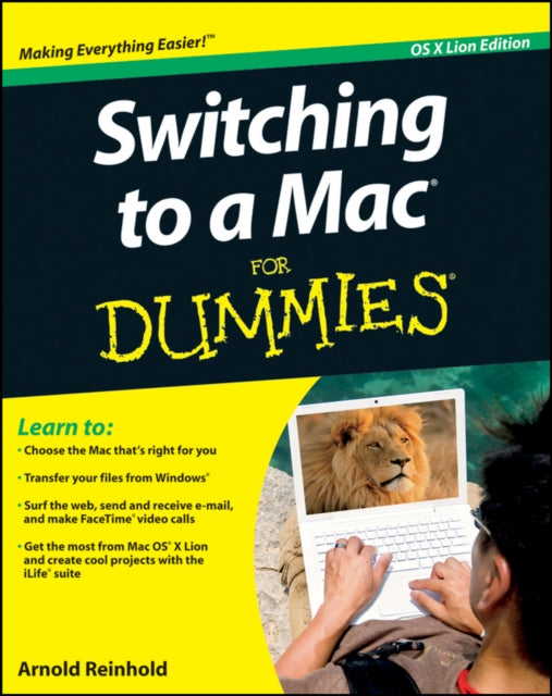 Book cover of: Switching to a Mac For Dummies. By: Arnold Reinhold