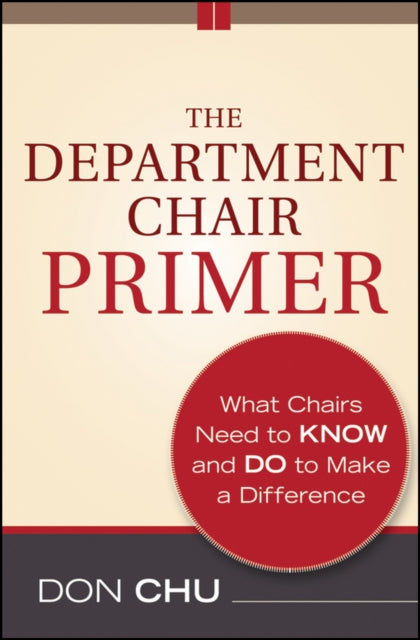 Book cover of: Department Chair Primer. By: Donald Chu