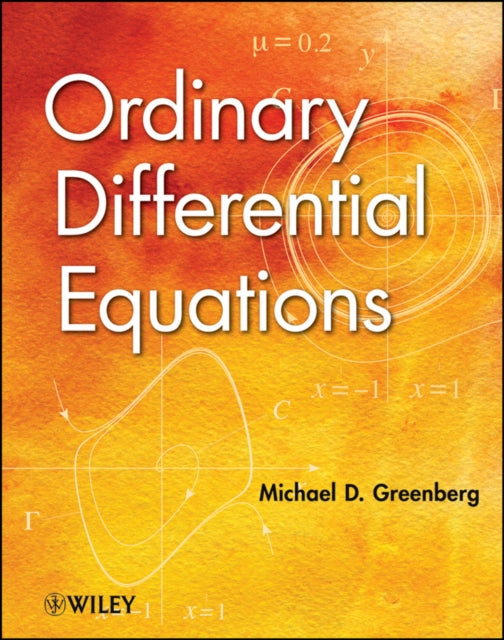 Book cover of: Ordinary Differential Equations. By: Greenberg, Michael D.