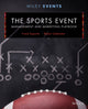 Book cover of: Sports Event Management and Marketing Playbook. By: Frank Supovitz