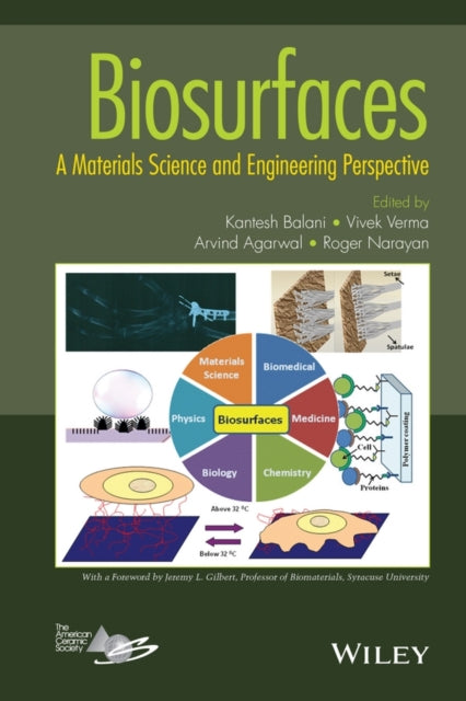 Book cover of: Biosurfaces. By: Kantesh Balani
