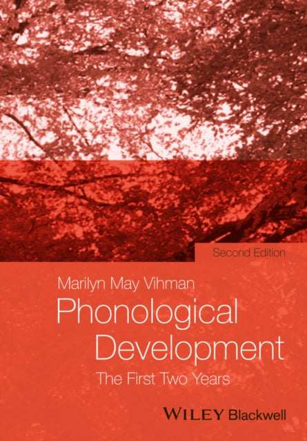 Book cover of: Phonological Development. By: Marilyn May Vihman