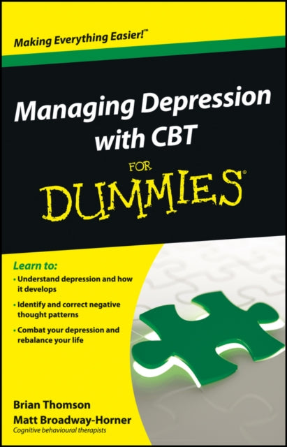 Book cover of: Managing Depression with CBT For Dummies