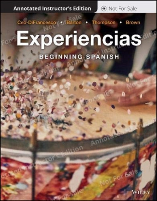 Book cover of: Experiencias. By: Diane Ceo-DiFrancesco