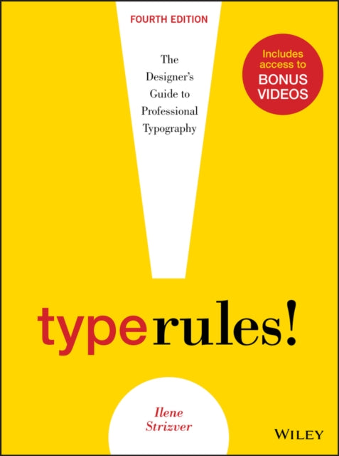Book cover of: Type Rules. By: Ilene Strizver