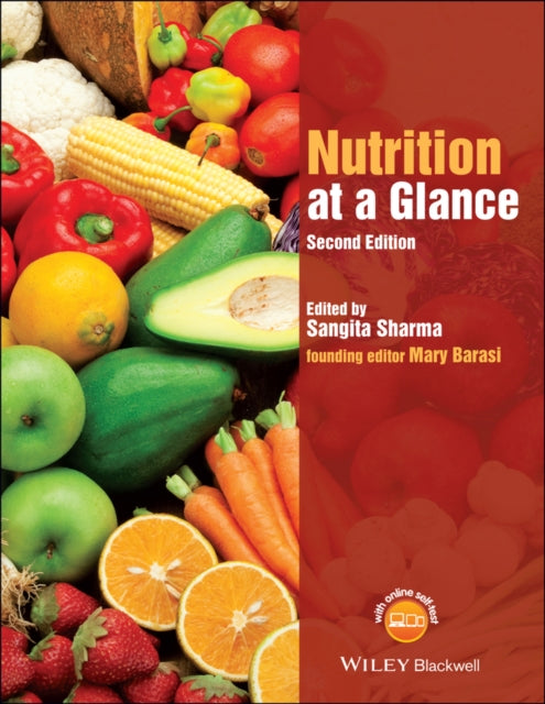 Book cover of: Nutrition at a Glance. By: Sharma, Sangita (Professor in aboriginal and global health research)