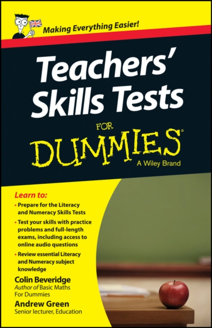 Book cover of: Teacher's Skills Tests For Dummies