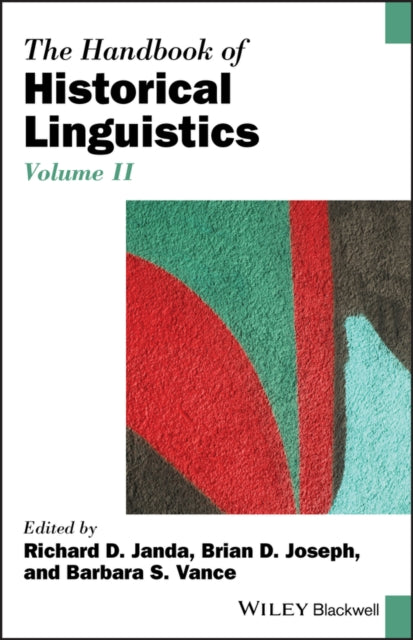 Book cover of: Handbook of Historical Linguistics, Volume II. By: Richard D. Janda