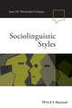 Book cover of: Sociolinguistic Styles. By: Juan Manuel Hernández Campoy