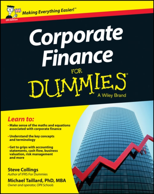 Book cover of: Corporate Finance For Dummies - UK