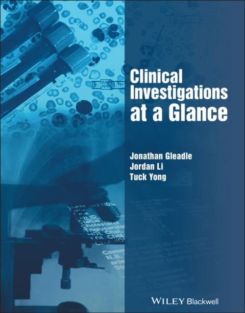 Book cover of: Clinical Investigations at a Glance. By: GLEADLE
