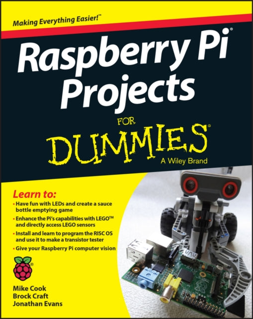 Book cover of: Raspberry Pi Projects For Dummies
