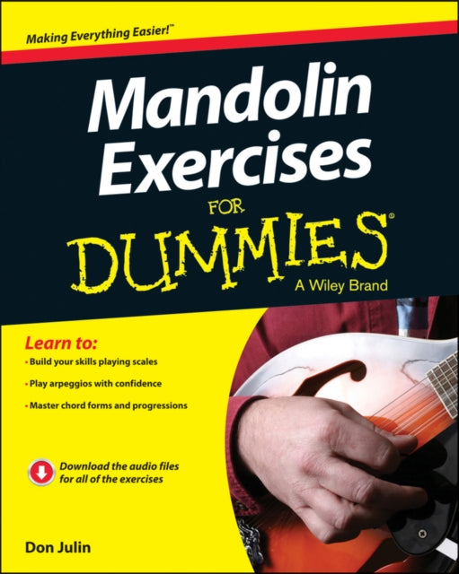 Book cover of: Mandolin Exercises For Dummies