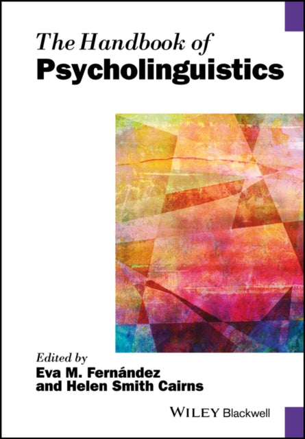 Book cover of: Handbook of Psycholinguistics